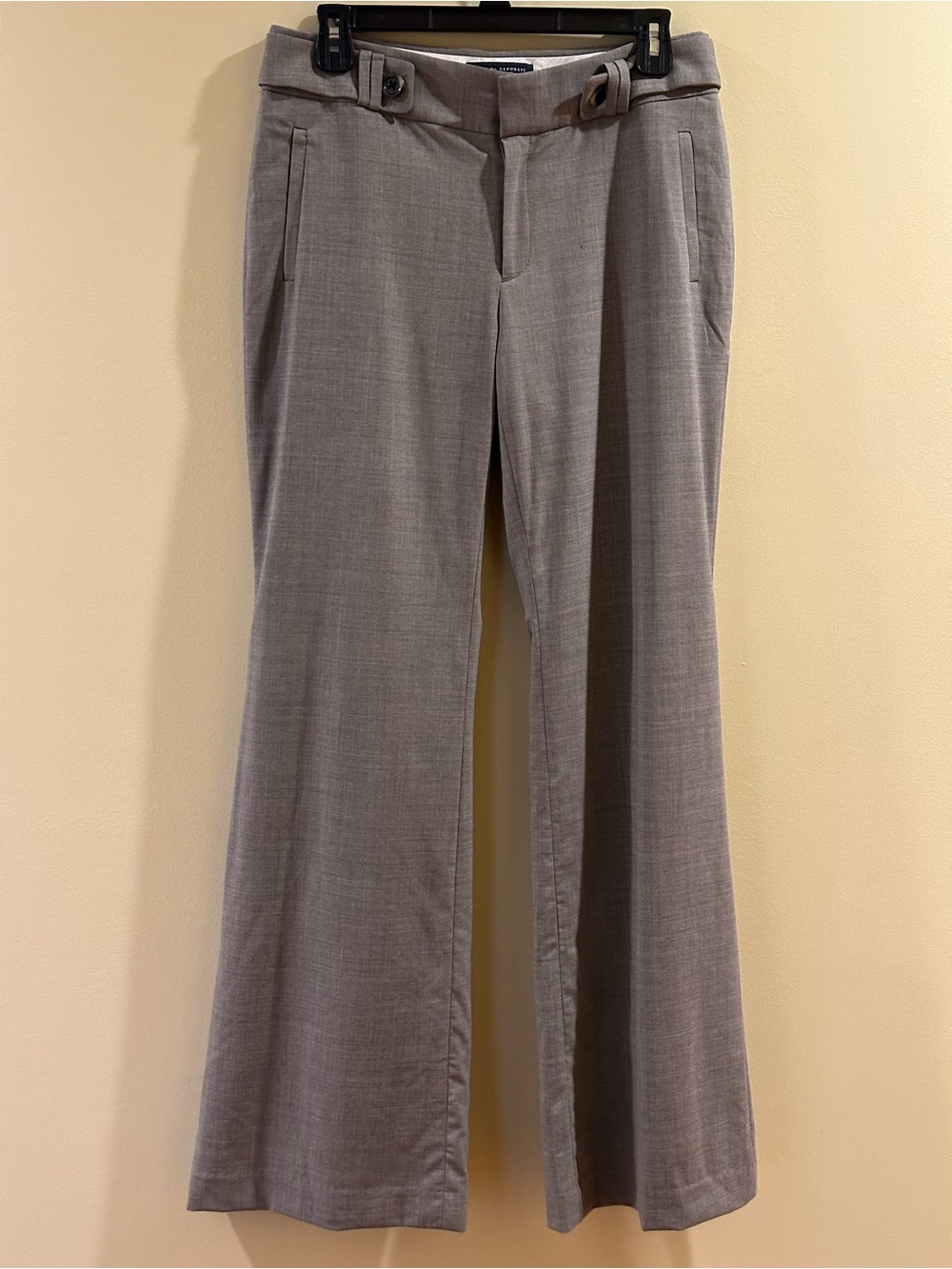 Banana Republic Jackson Fit Wool Stretch Lined Pants Size 6 NWOT - Picture 9 of 11